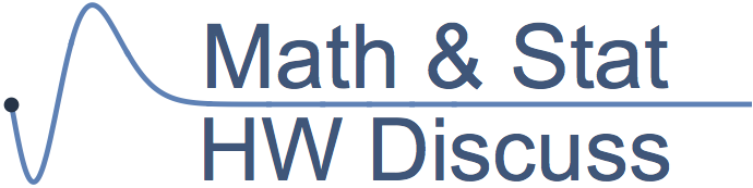 Math & Stat HW Discuss - Still a place for UNCA students to talk about Mathematics and Statistics