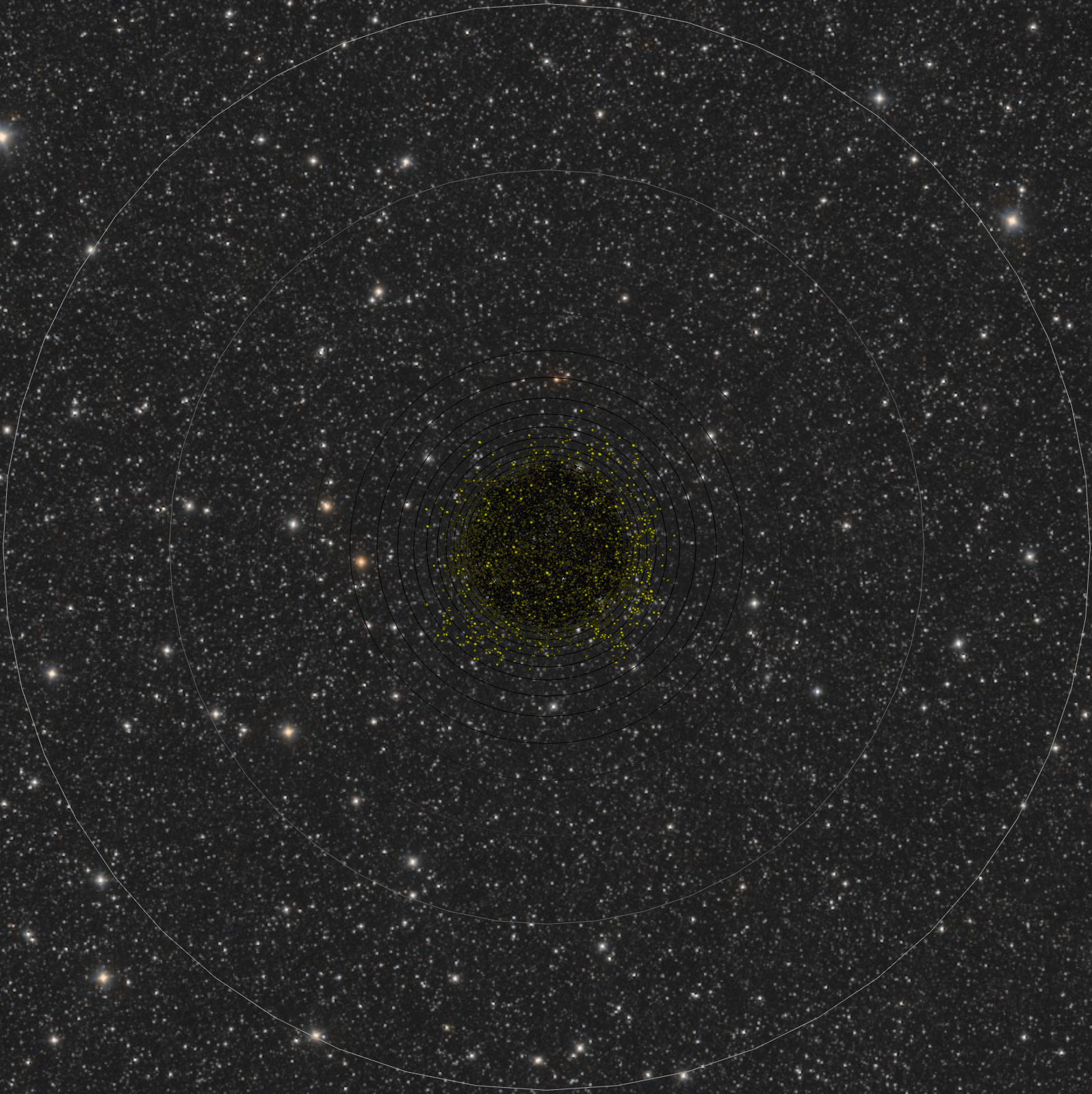 A static picture of the universe