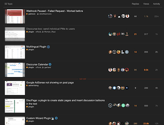 list mode example