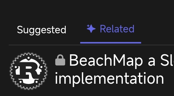 Related button